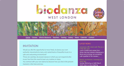 Desktop Screenshot of biodanzawestlondon.com