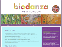 Tablet Screenshot of biodanzawestlondon.com